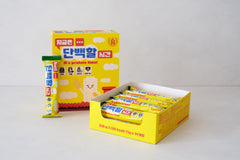 Grain Crunch Bite Protein Bar 17g x 14 16-Grain Low Sugar Choco Banana Bar with Black Ginseng & Vitamins