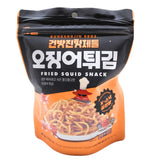 Gunbangjin Brothers Fried Squid Snack – Extra Crispy Squid Tempura with Premium Canola Oil