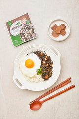 Original Bibim Gondre 80g x 6 – Mild Ready-to-Eat Korean Thistle Bibimbap Vegetable Mix