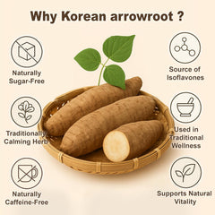 Pure Korean Arrowroot Drink 60ml x 30 – All-Natural, No Sugar Added