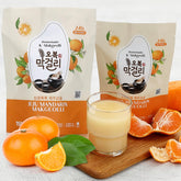 K-Makgeolli DIY Jeju Mandarin Korean Rice Wine Kit (No Container) – 3 Packs, Ready in 24 Hours