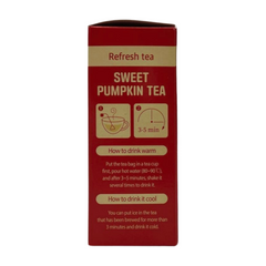 Sweet Pumpkin Tea for a Lighter Day (10 Eco-Friendly Bags)