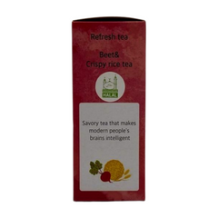 Earthy Beet & Crispy Rice Tea (10 Eco-Friendly Bags) | Revitalizing Blend