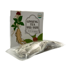 100% Pure Ginseng Tea (10 Eco-Friendly Bags) | Natural Energy & Vitality