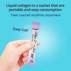 Collagen Extract Stick – Korean Low Molecular Fish Collagen Drink with Pomegranate & Vitamin C