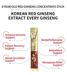 Korean Red Ginseng 3000mg (per serving) Extract EveryGin