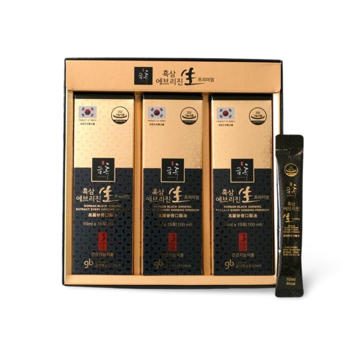 GeumHeuk EveryGin Premium Korean Black Ginseng Extract