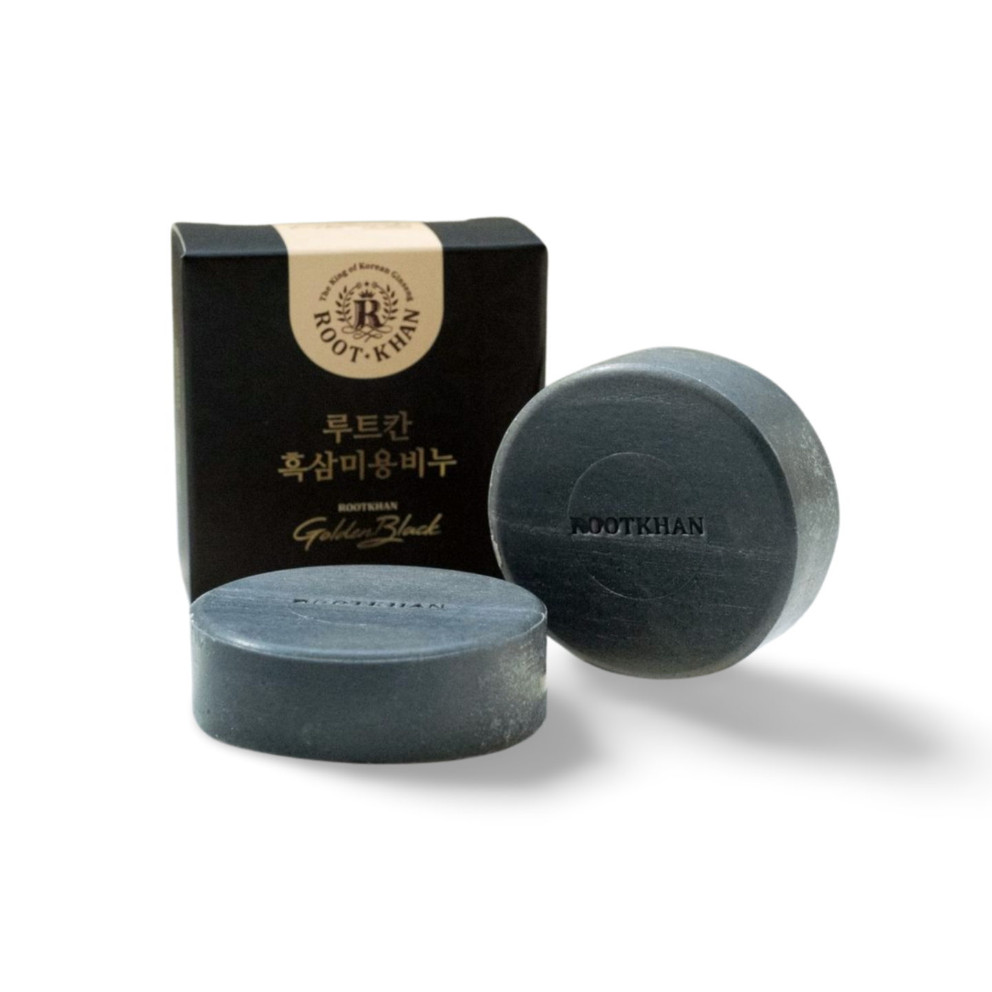 Korean Black Ginseng Soap, 3pcs of  43g Bars