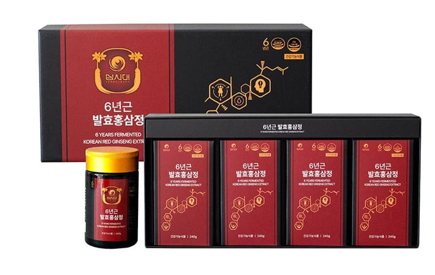 SAMSIDAE 6years Fermented Korean Red Ginseng Extract (240gx4)