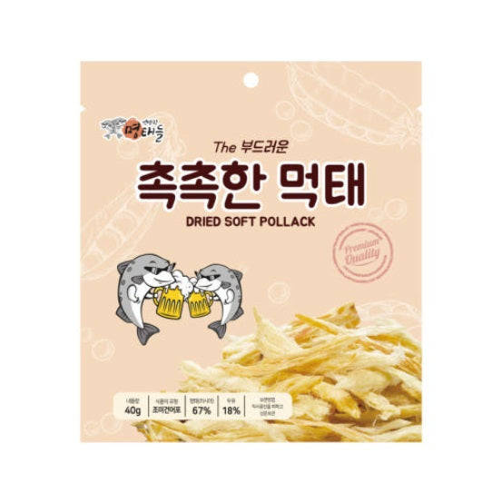 Dried Soft Pollack Snack 40g