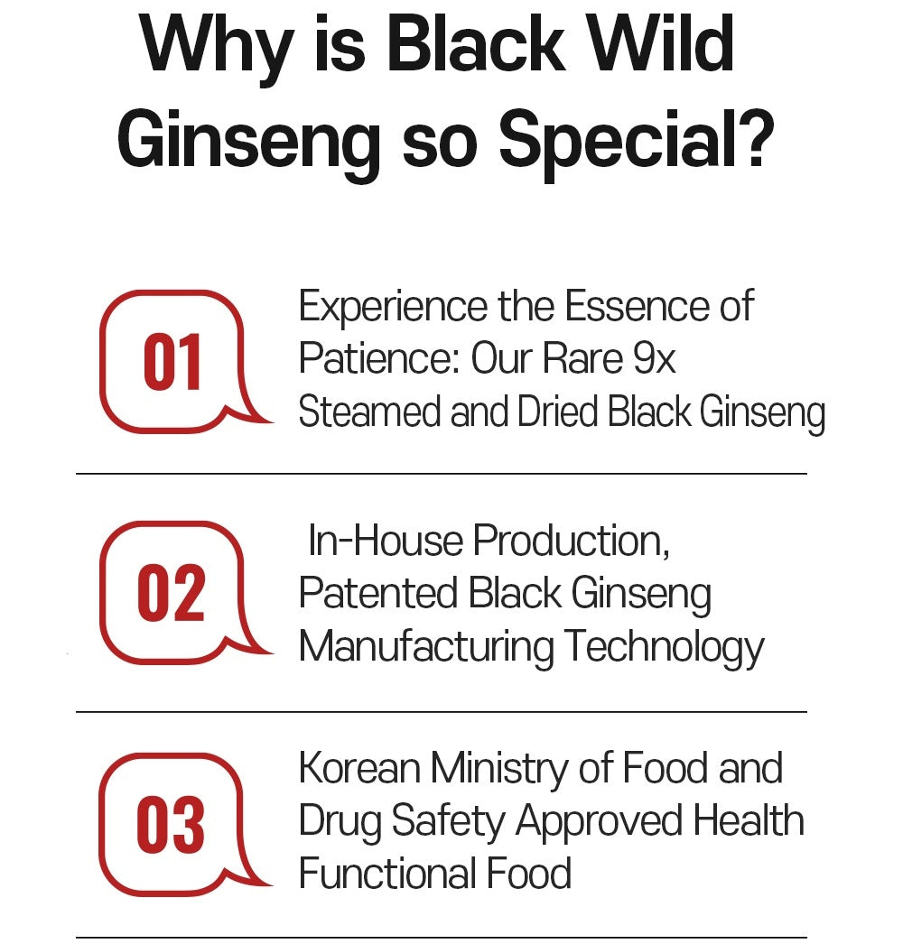 Korean Black Ginseng Extract with Deer Antler Extract Powder Stick HeukNokJung