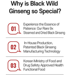 Korean Black Ginseng Extract with Deer Antler Extract Powder Stick HeukNokJung