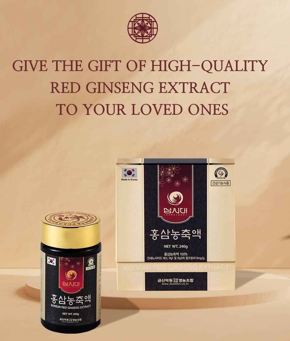 SAMSIDAE Korean Red Ginseng Extract 240g