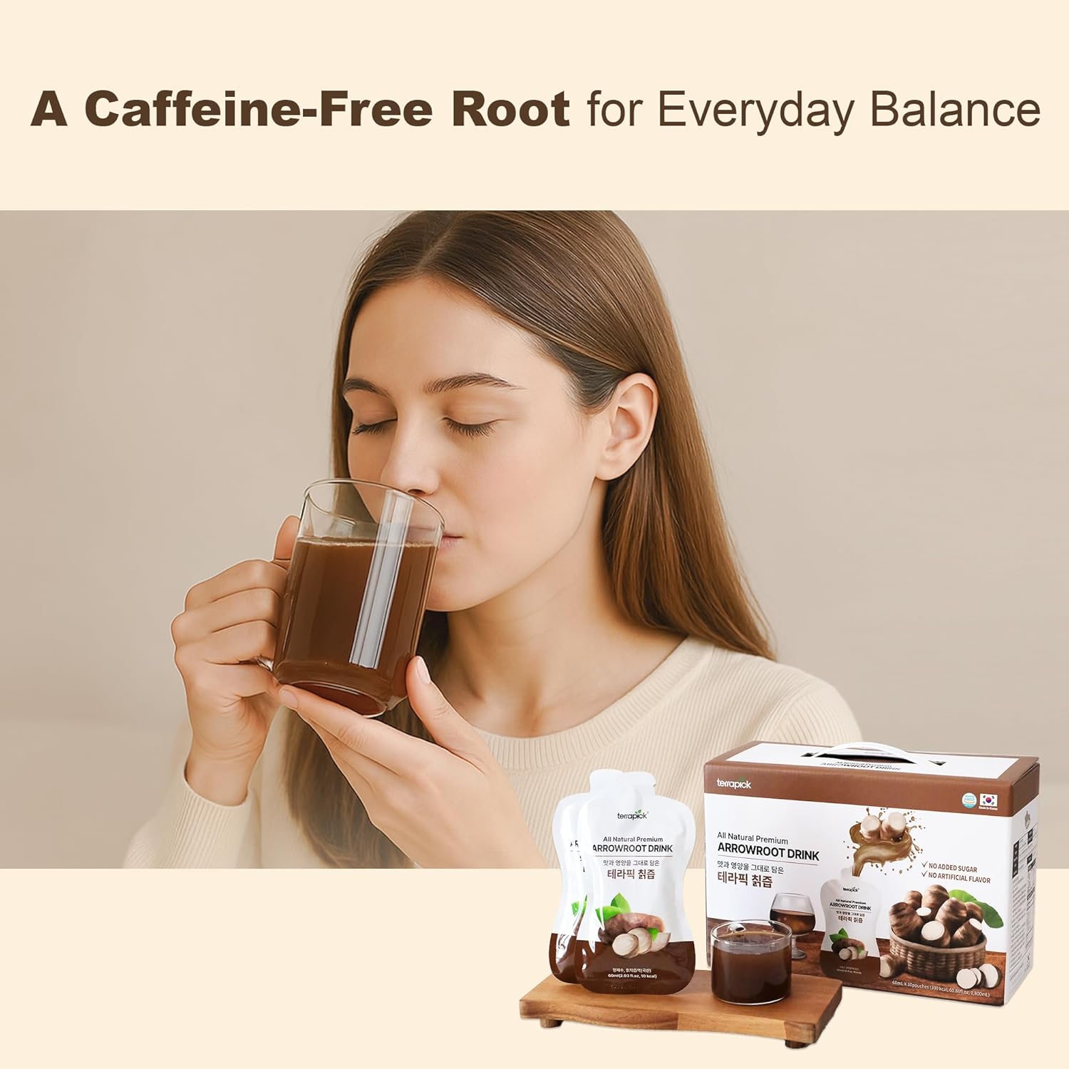 All Natural Premium Arrowroot Drink 60ml x 30 Pouches