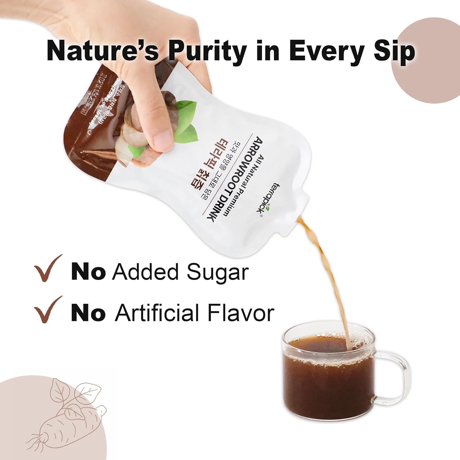 All Natural Premium Arrowroot Drink 60ml x 30 Pouches