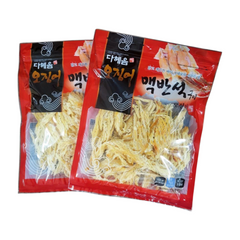 Roasted Dried Soft Squid Snack [3.52oz X 2 Bags]