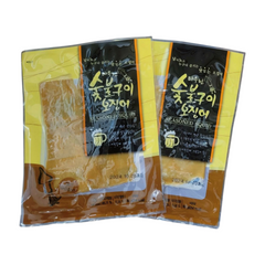 Snack Mực hun khói khô &amp; ẩm (2 túi)