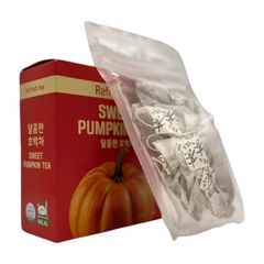 Sweet Pumpkin Tea for a Lighter Day (10 Eco-Friendly Bags)