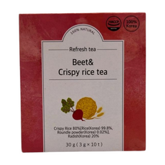 Earthy Beet & Crispy Rice Tea (10 Eco-Friendly Bags) | Revitalizing Blend