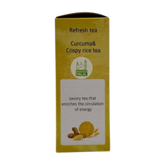 Curcuma & Crispy Rice Tea (10 Eco-Friendly Bags) | Golden Wellness Blend