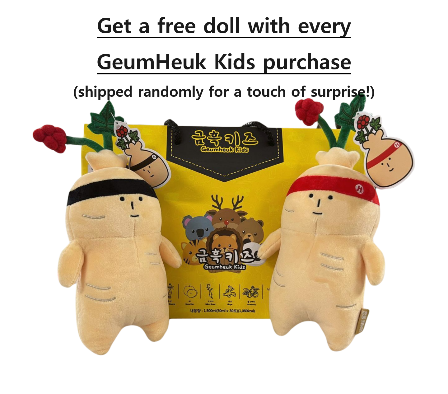 Thuốc bổ cho trẻ em GeumHeuk Kids Ginseng đen Hàn Quốc