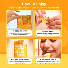 Hydration &amp; Vitality Jelly Stick Hương Xoài 10 viên