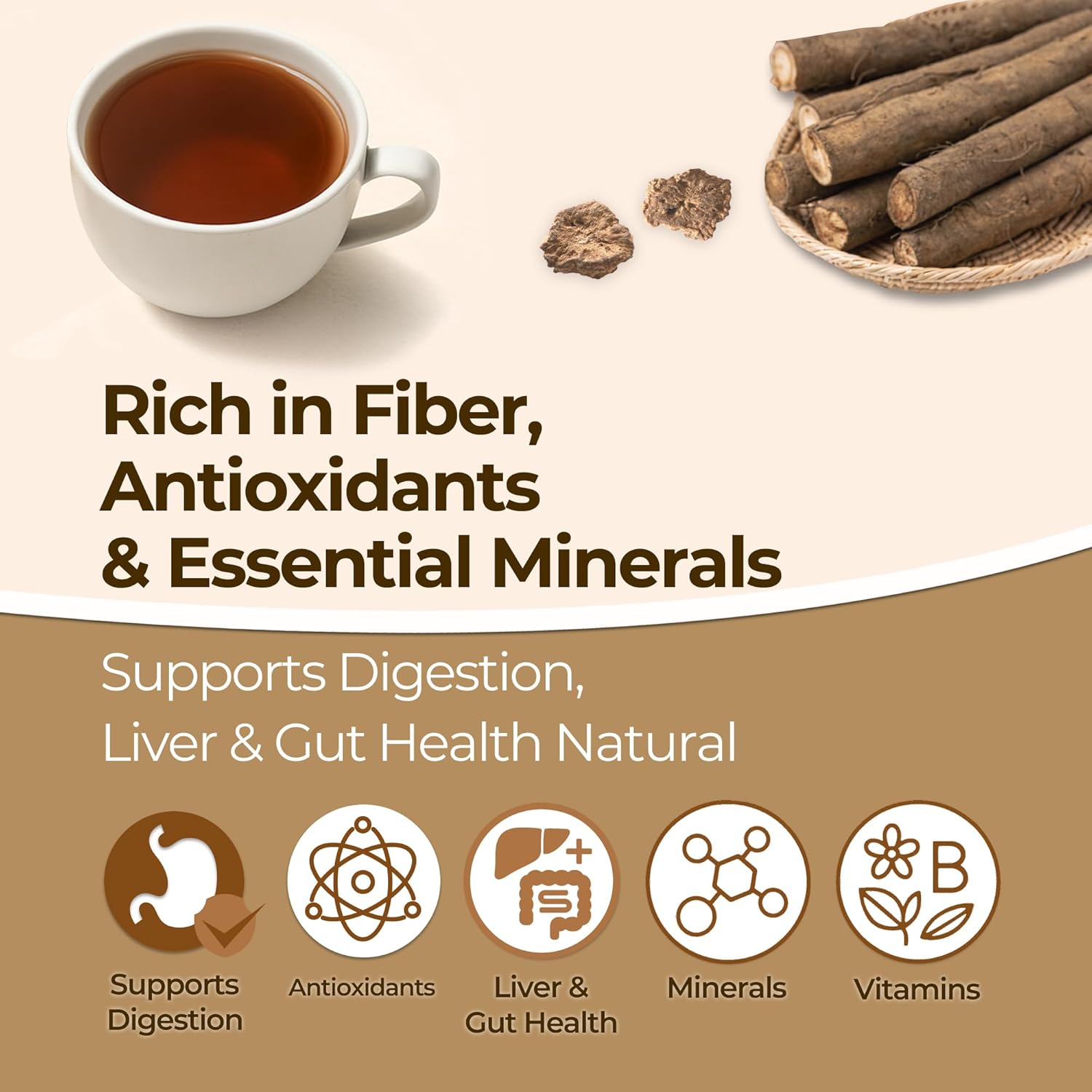 Korean Roasted Burdock Root Tea