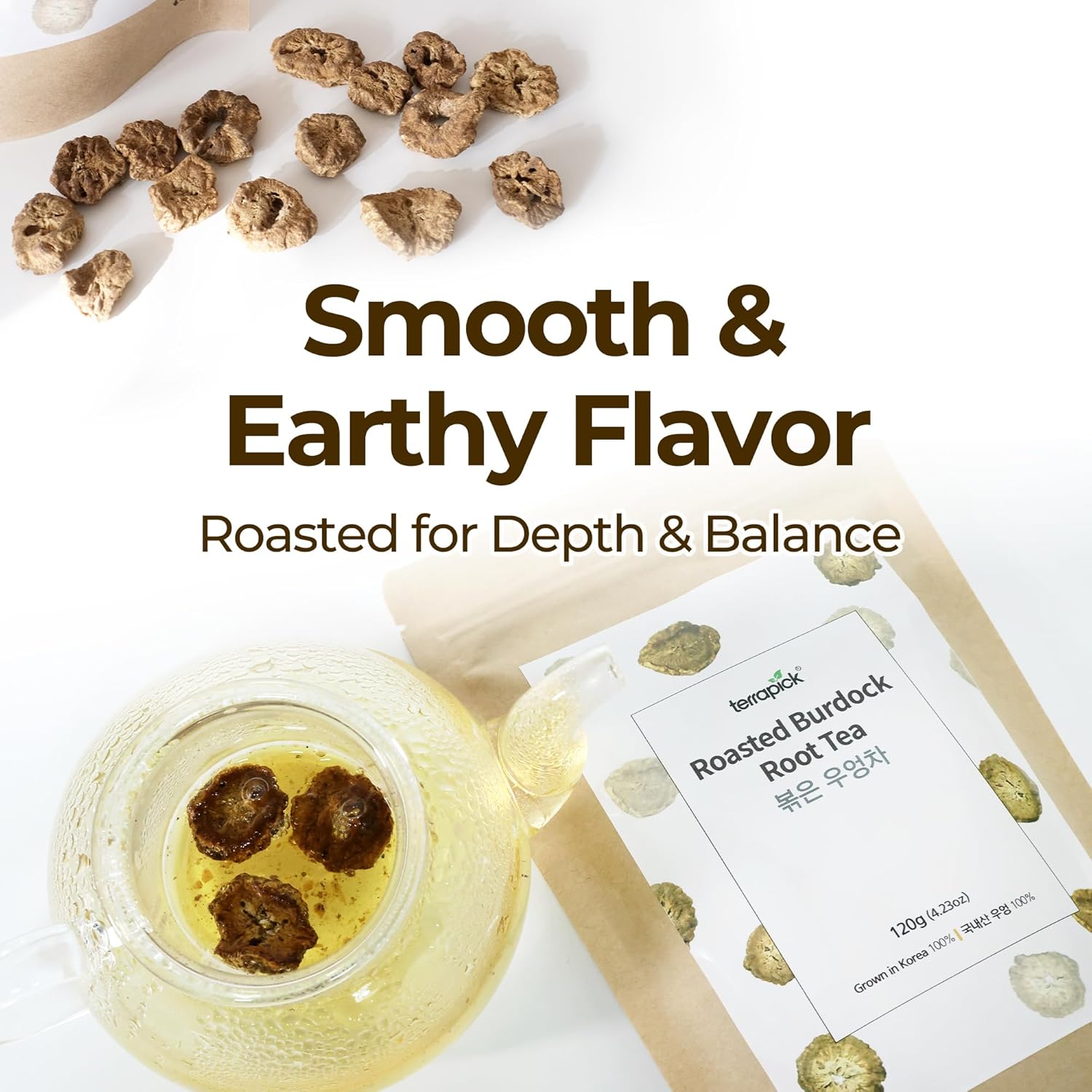 Korean Roasted Burdock Root Tea