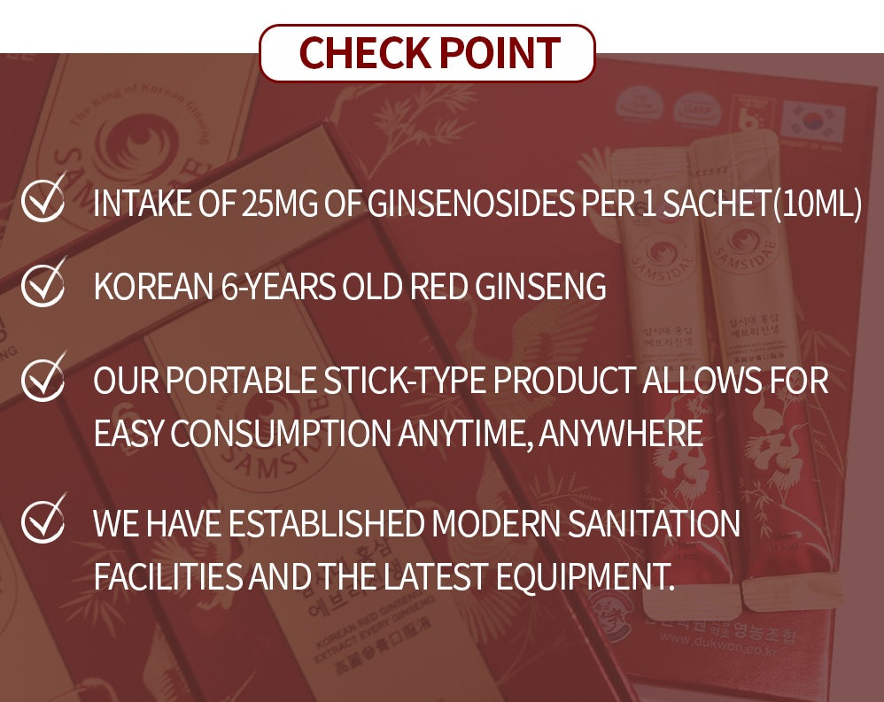 Korean Red Ginseng Extract Every Ginseng Stick [EXP Date: 04/04/2024]