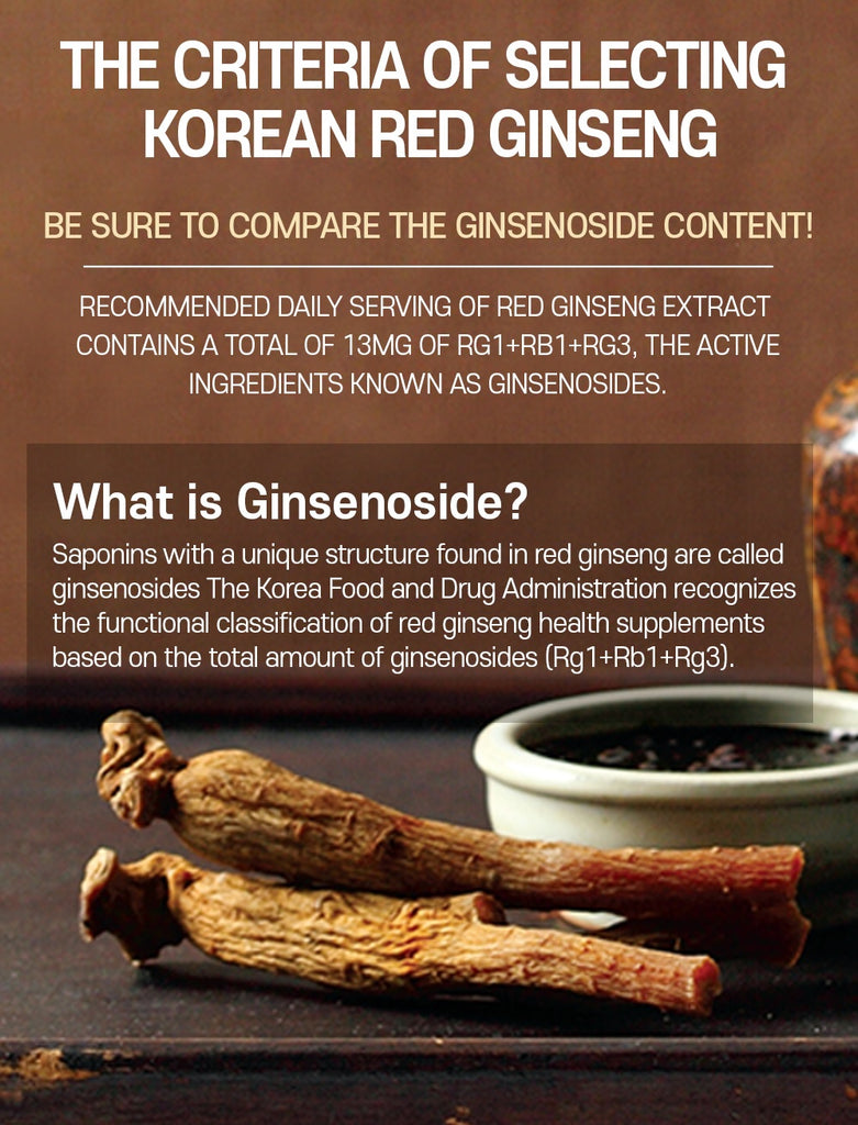 SAMSIDAE Korean Red Ginseng Extract 100g, 100% Korean Red Ginseng Extract - Boost Immunity and Promote Enhance Immunity, Mental Performance, Stamina, Energy Health