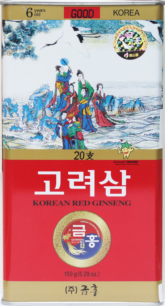 Korean Red Ginseng Whole Root Good Grade 20Ji 150g