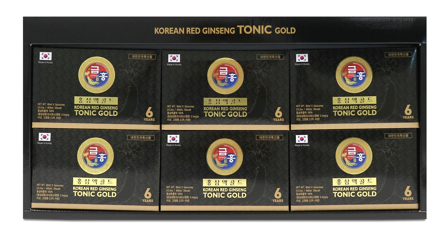 Korean Red Ginseng Tonic Gold 