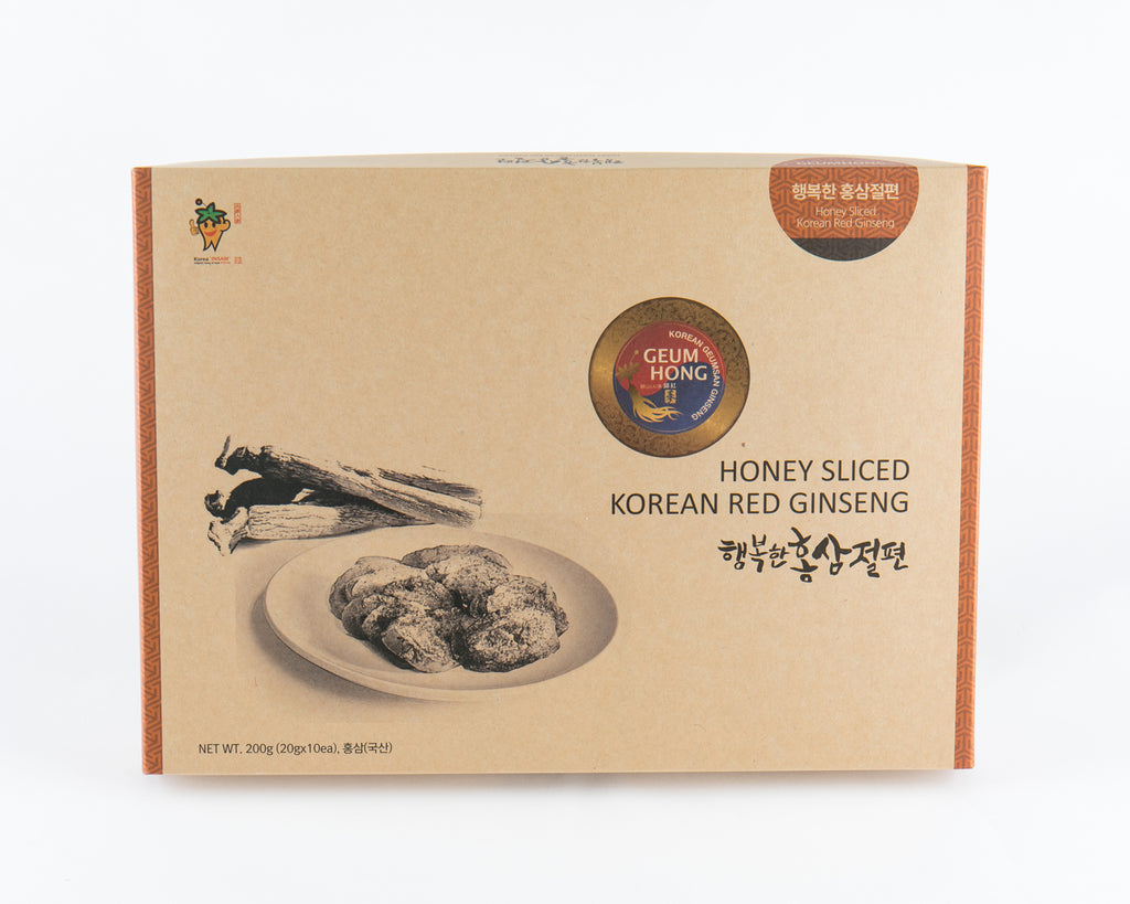 Korean Red Ginseng Honeyed Slice Root 200g