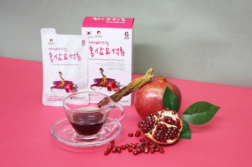 Korean Red Ginseng Tonic & Pomegranate