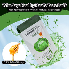 Korean Cabbage Juice Non-Pesticide with Honey & Manuka Honey