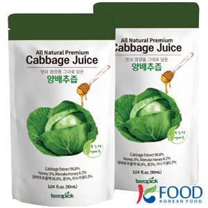 Korean Cabbage Juice Non-Pesticide with Honey & Manuka Honey