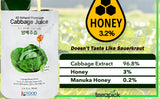 Korean Cabbage Juice Non-Pesticide with Honey & Manuka Honey